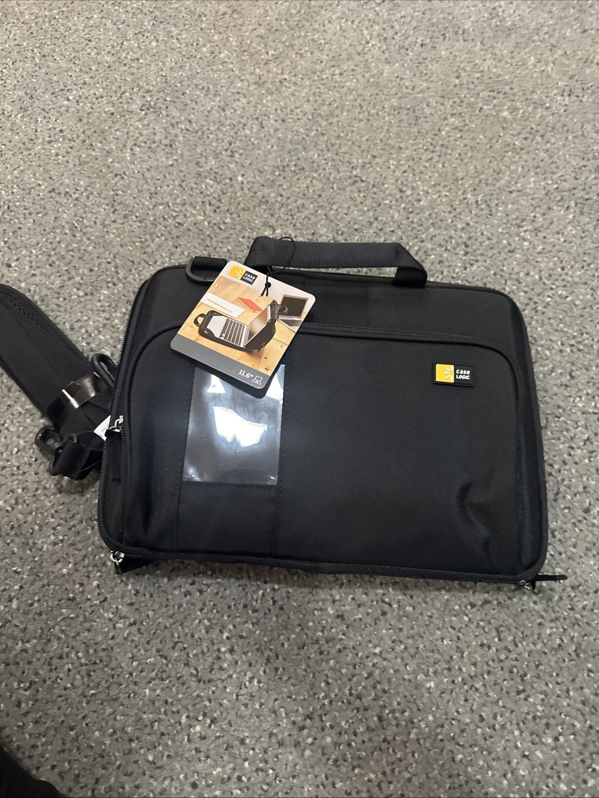 Case Logic 11.6" Laptop Case Carrying Bag- Model 3203771- Black 