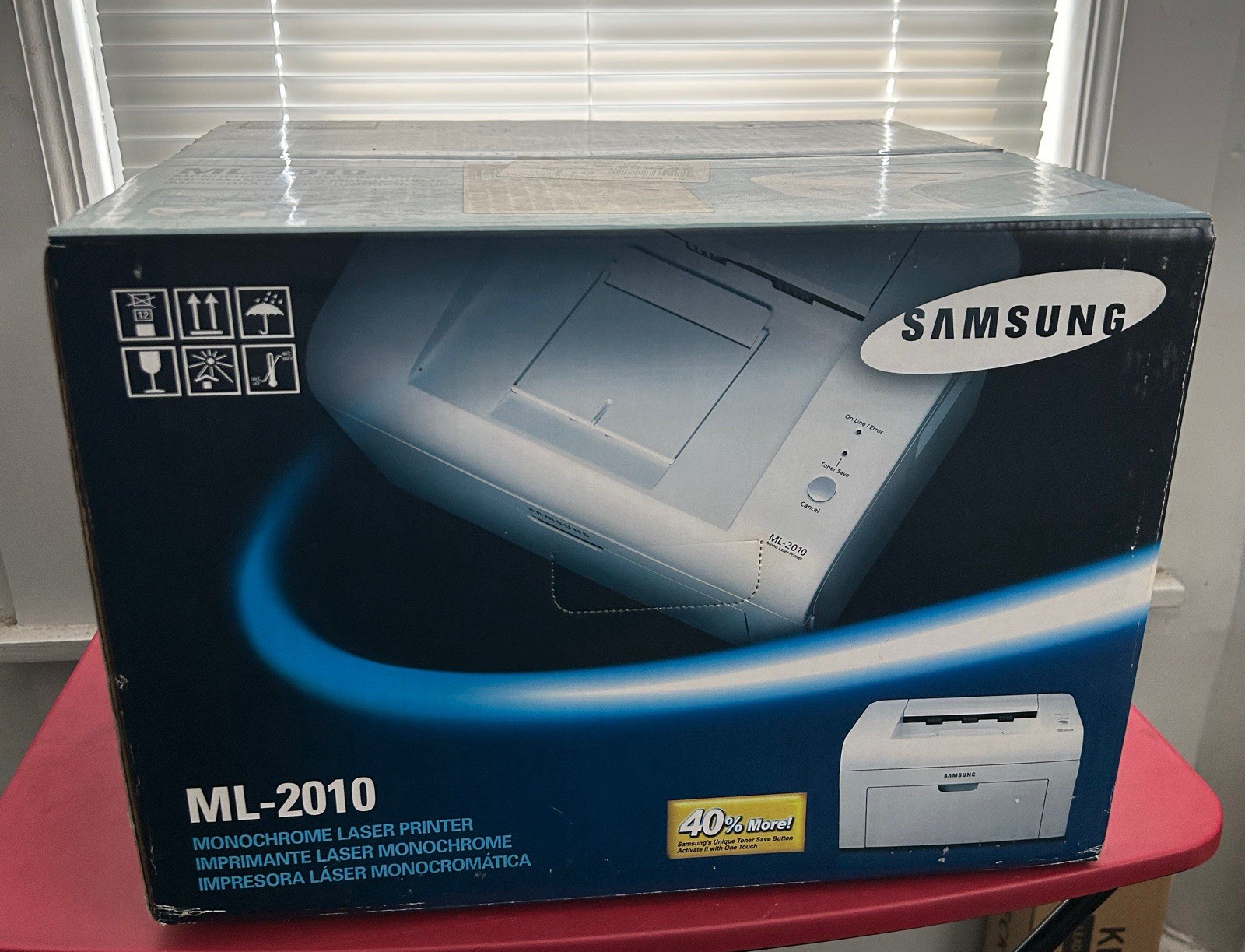 Samsung ML- 2010 Standard Monochrome Laser Printer NEW SEALED