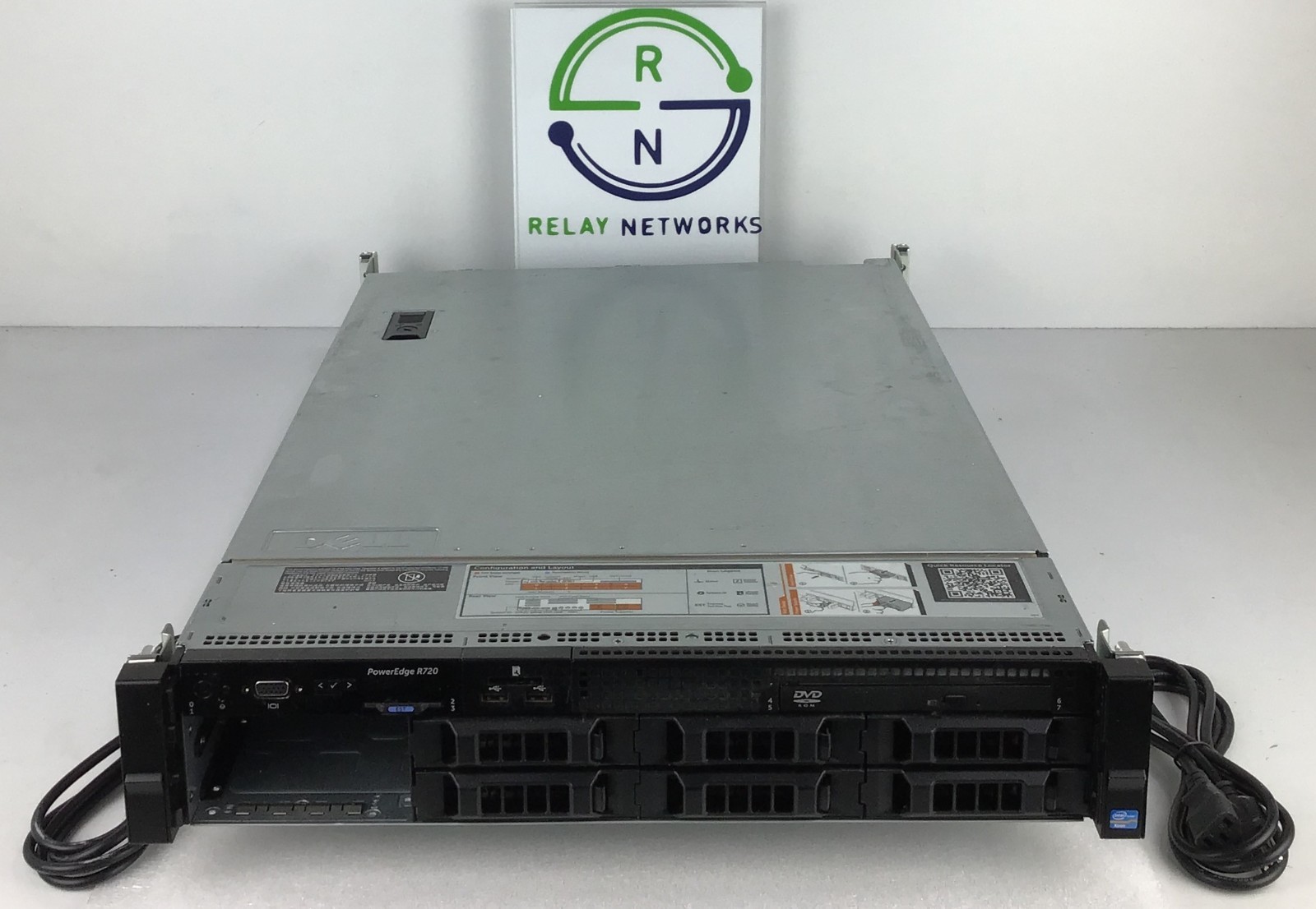 Dell PowerEdge R720 Rack Server Intel Xeon E5-2640 V2 2.0GHz 384GB DDR3 Ram