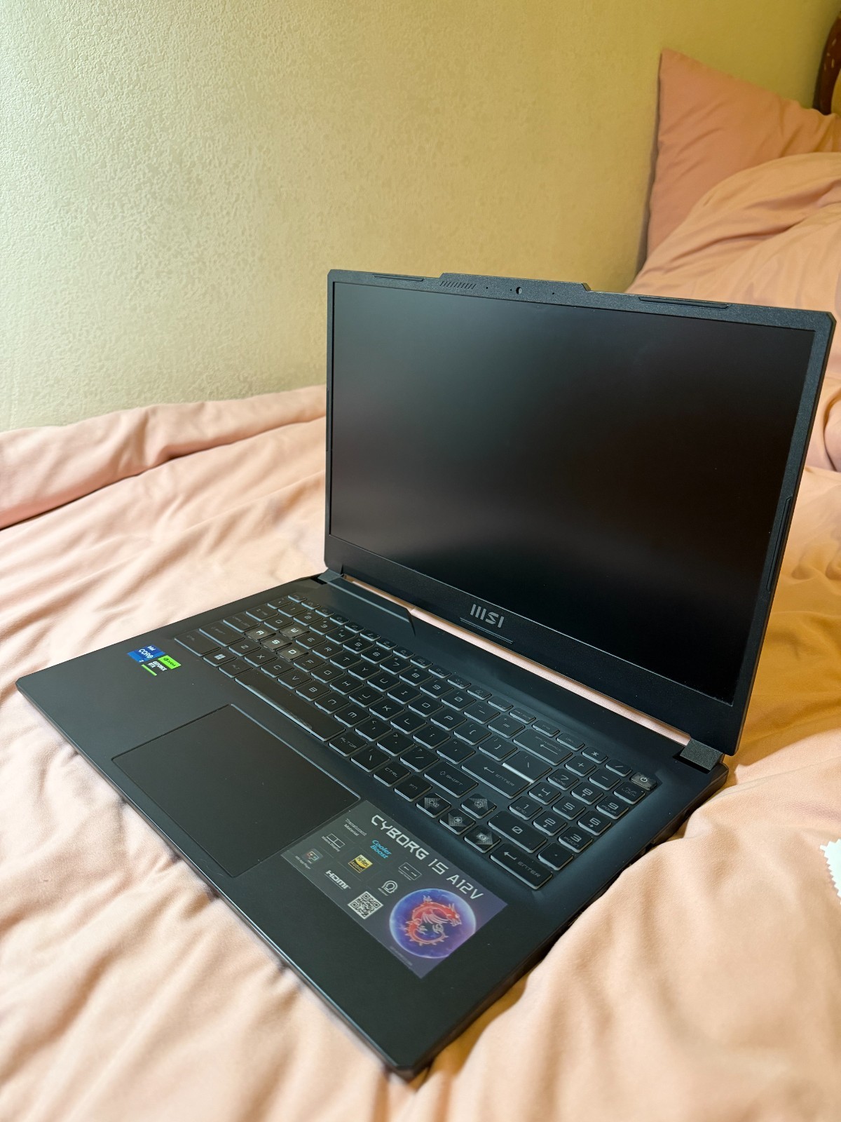 MSI Cyborg 15 15.6" 144Hz Gaming Laptop i7-12650H RTX 4060 16GB 512GB SSD