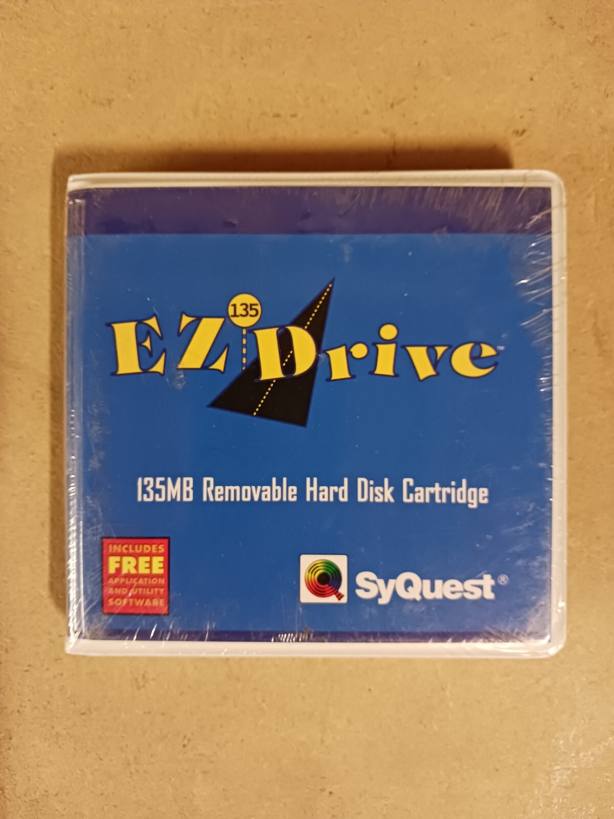EZ Drive 135 Megabyte Removable Hard Disk Carthridge for SyQuest Drives (New)