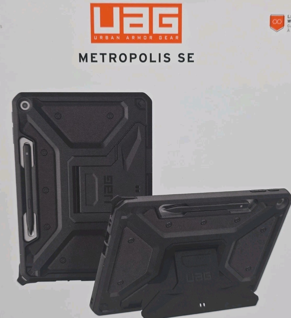 UAG Metropolis SE Case For Surface Pro 1st Edition 12" Microsoft Black New