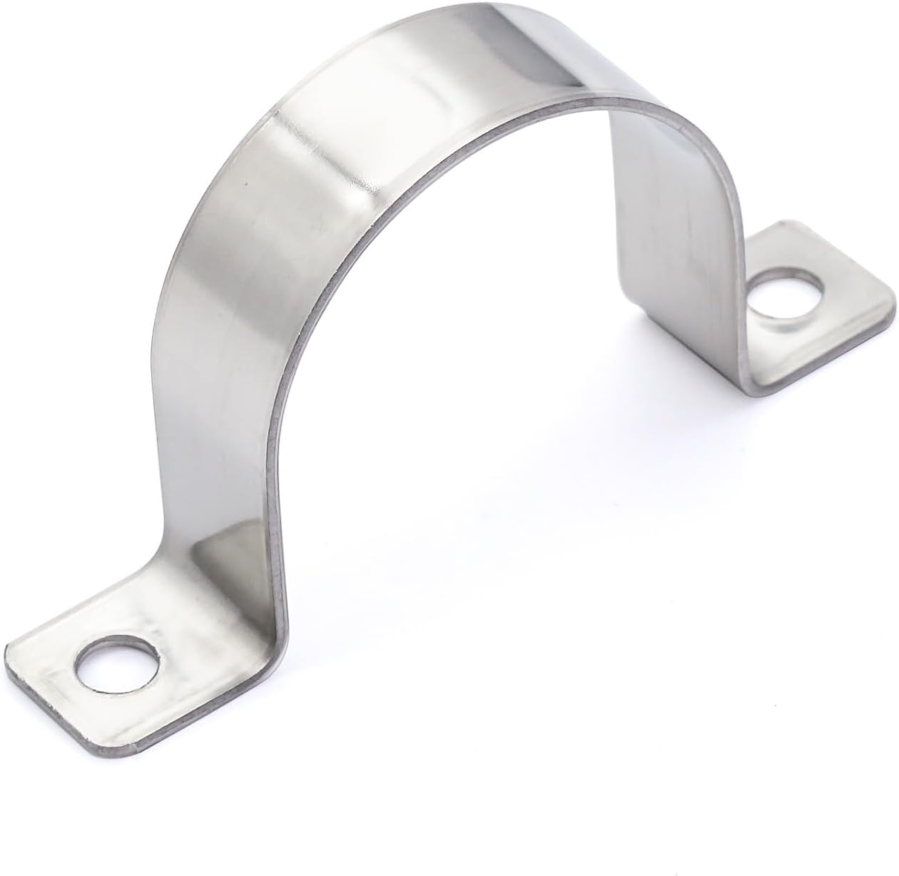 6 Pcs 2 Inch Conduit Clamps Metal U Bracket Stainless Steel Strap