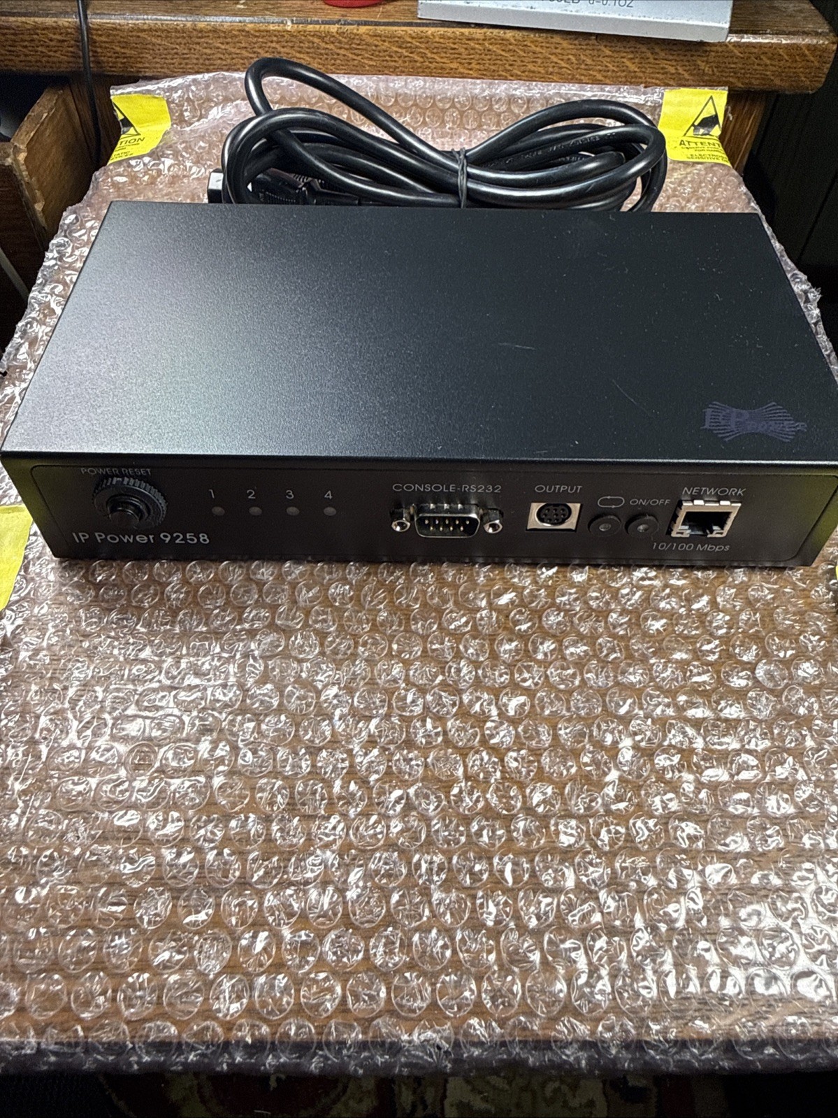 Aviosys IP Power IP9258T 4 Port Web Controlled Power Switch Remote Reboot 9258