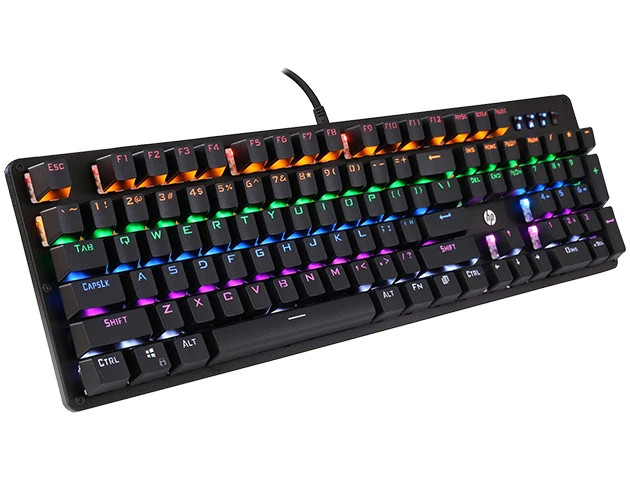 BLACK - HP GK100 MECHANICAL GAMING KEYBOARD