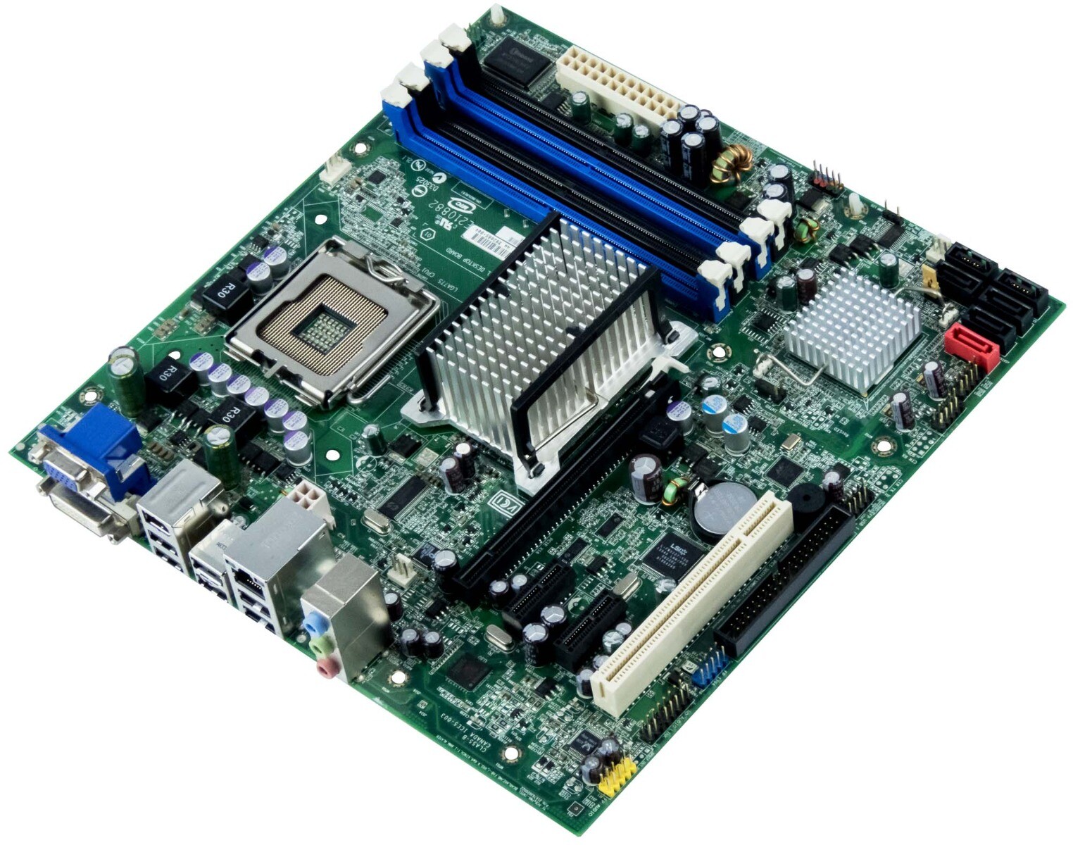 Intel DQ35JOE D82085-804 LGA775 4x DDR2 Q35 3x PCIe PCI mATX Server Board