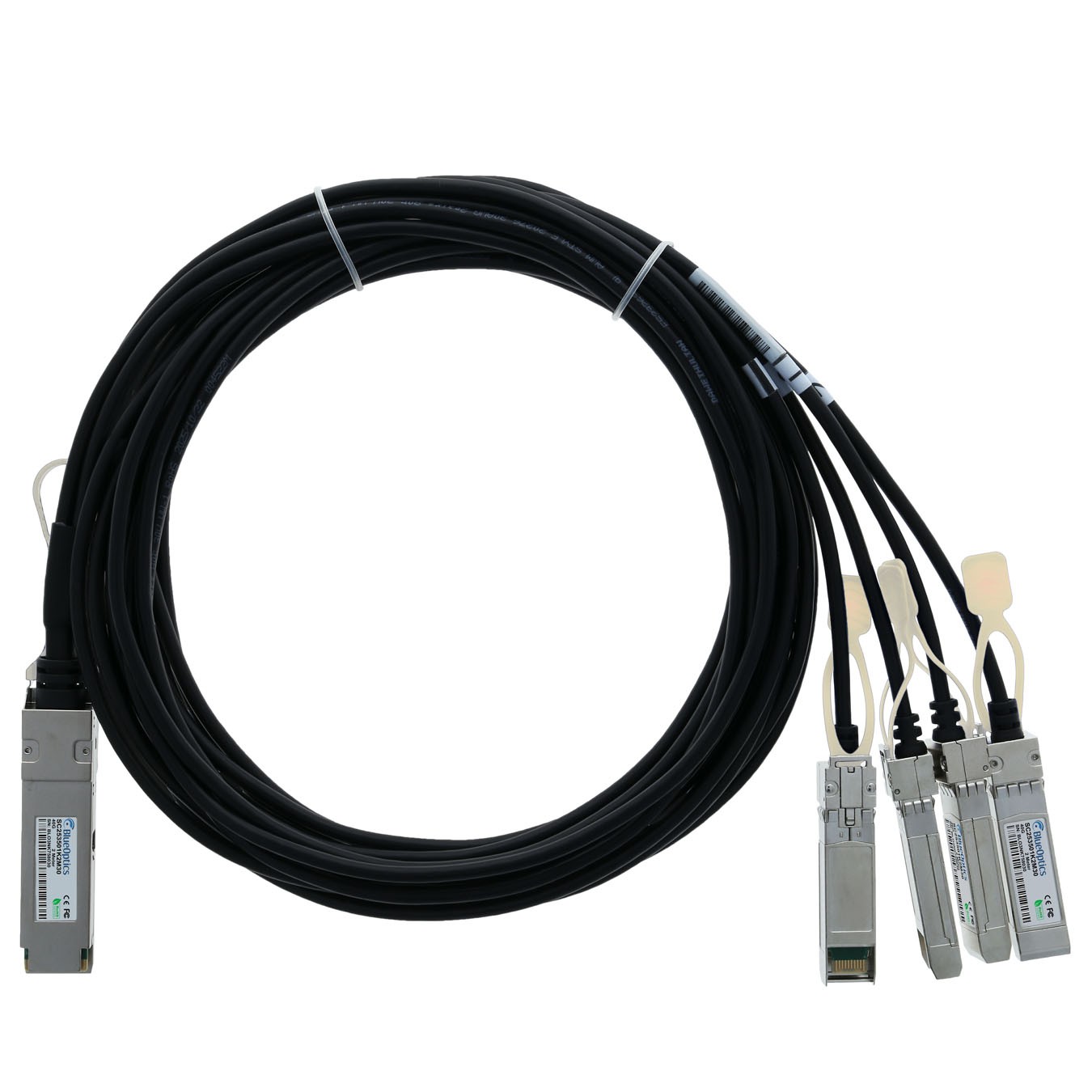 Arista CAB-Q-S-1M Compatible BlueLAN QSFP DAC SC253501K1M30