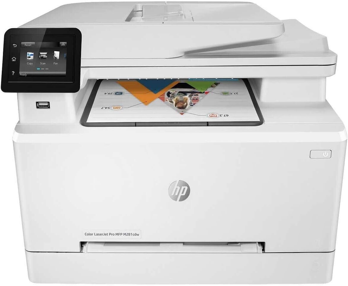 HP Color LaserJet Pro MFP M281cdw FULLY TESTED GREAT CONDITION TONER