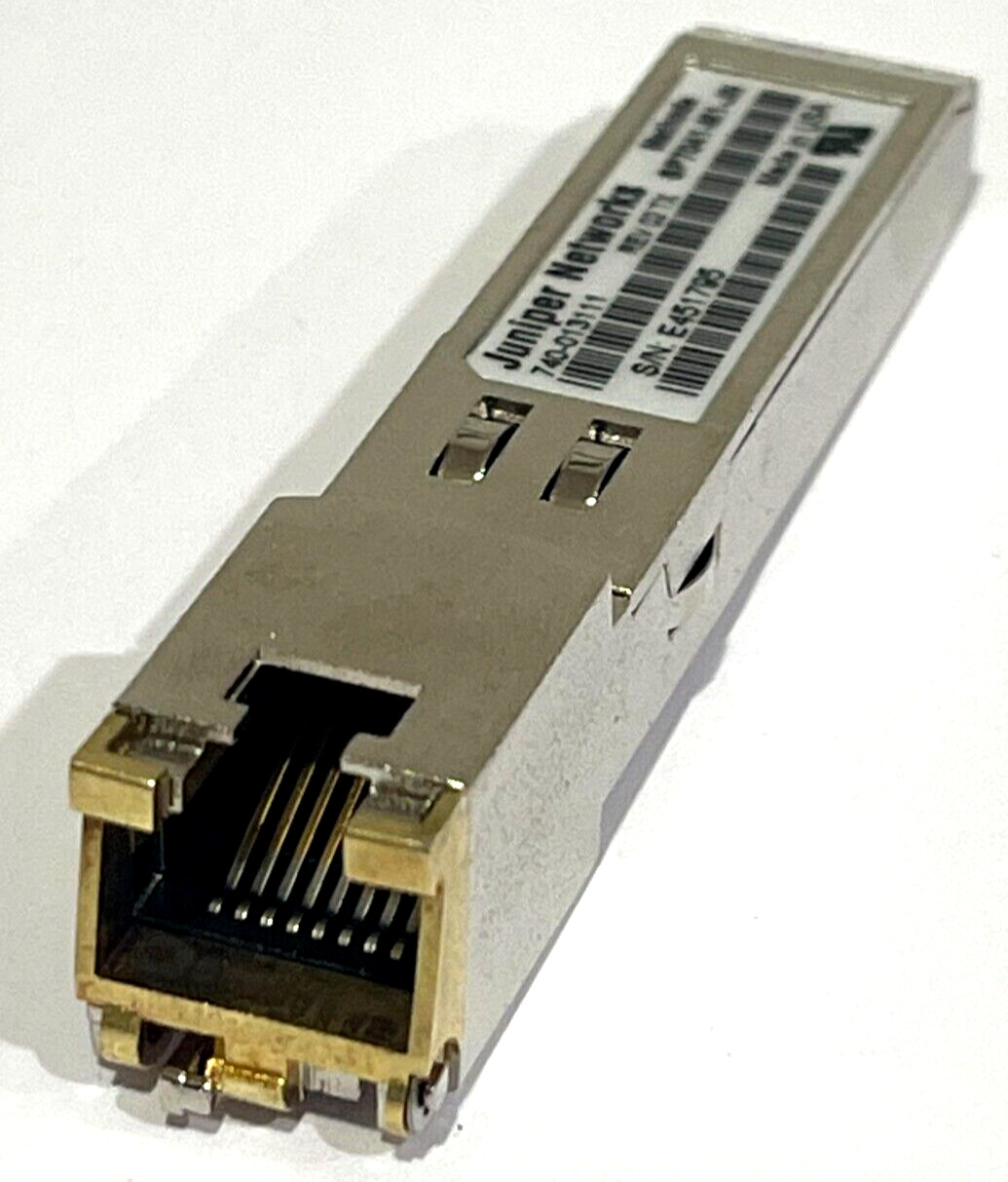 Juniper SFP-1GE-T 740-013111 1000BASE-T SFP Copper RJ45 1Gbps Transceiver