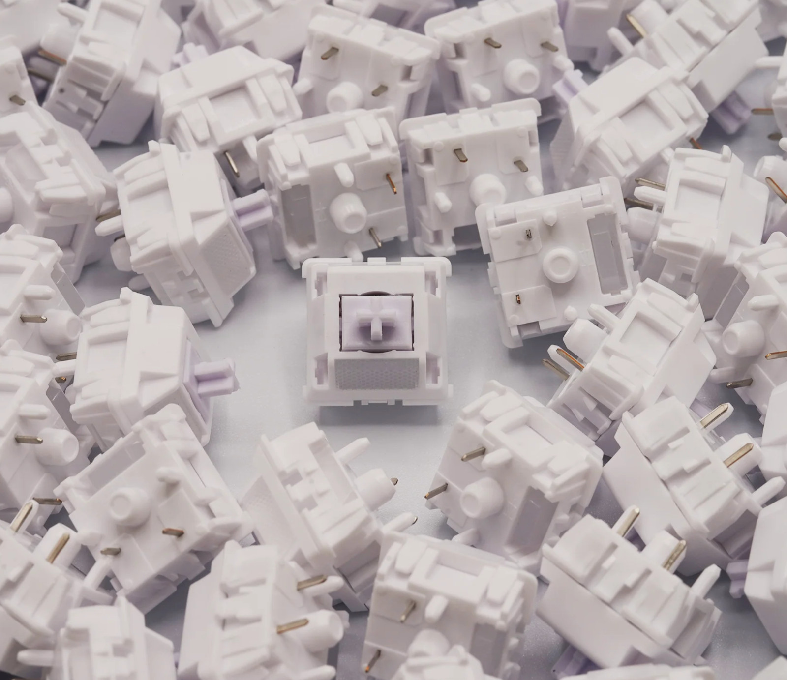 (x102) LUBED & FILMED Wuque Studio Morandi Linear Mechanical Keyboard Switches