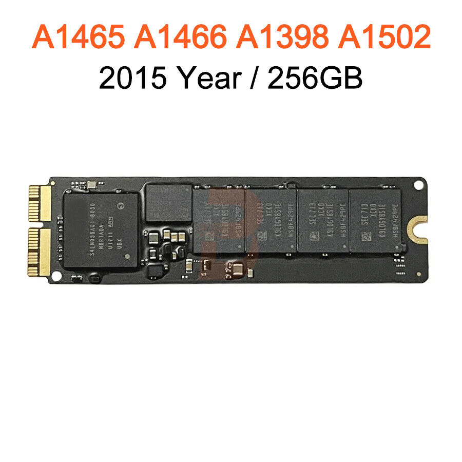 Original For Macbook Air A1466 A1465 Pro Retina A1502 A1398 SSD 256GB 2015 Year