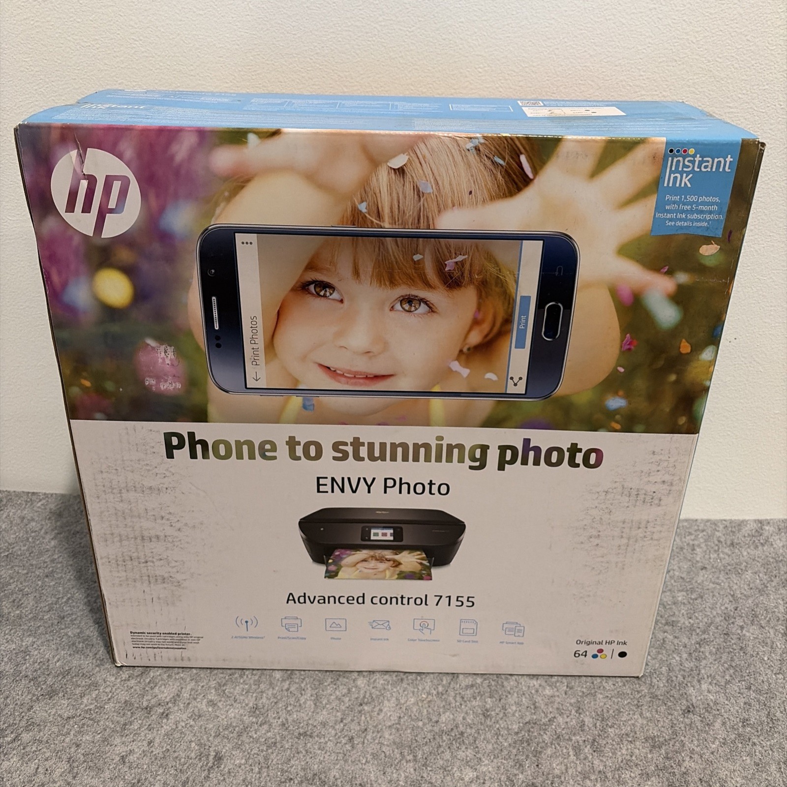 HP Envy Photo 7155 All‑in‑One Printer – Brand New, Factory Sealed – Never Opened