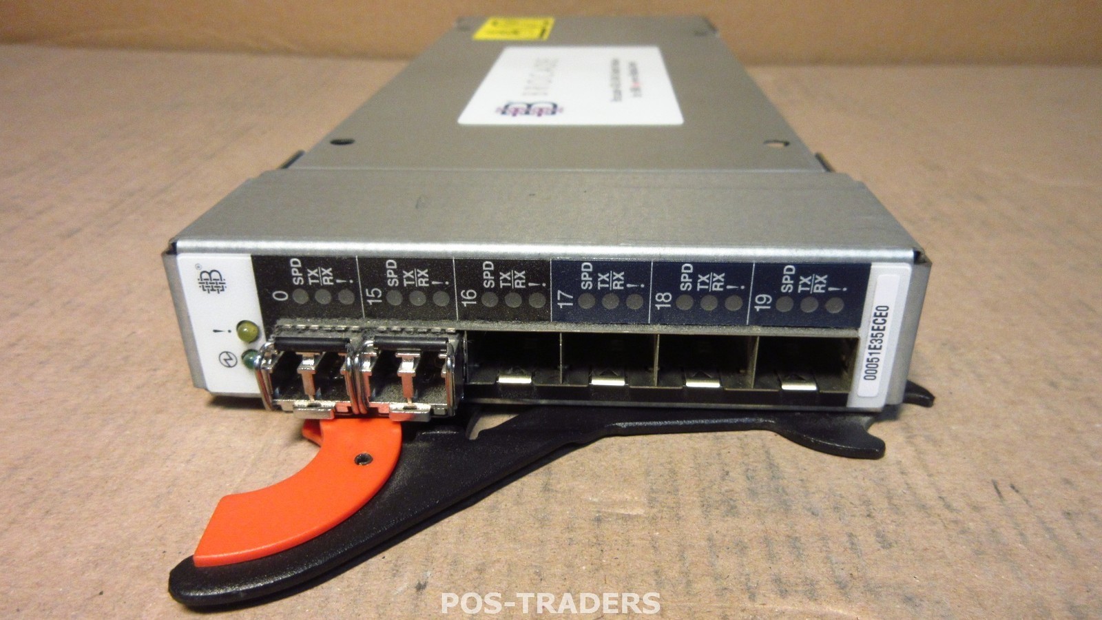 IBM 32R1821 | Brocade 10-Port SAN Switch Module INCL 2X SFP'S FROM IBM 8677-3XY