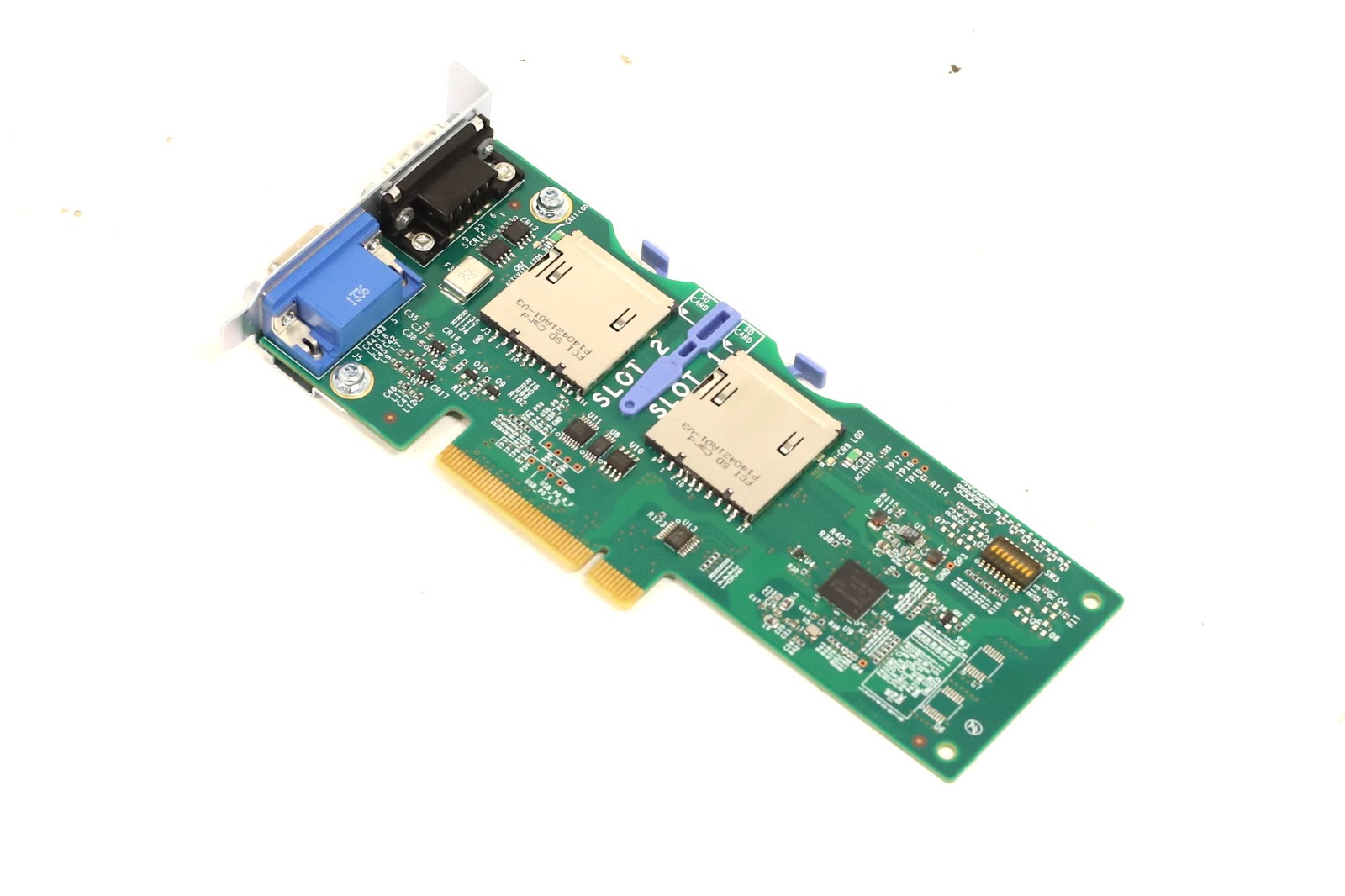 Cisco Dual-SD Card PCIe x8 Low-Profile Controller Card P/N: 68-4609-01 Tested