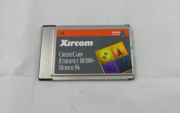 Xircom Fast Ethernet 10/100+Modem 56 PCMCIA Global Network Card (CEM56-100)