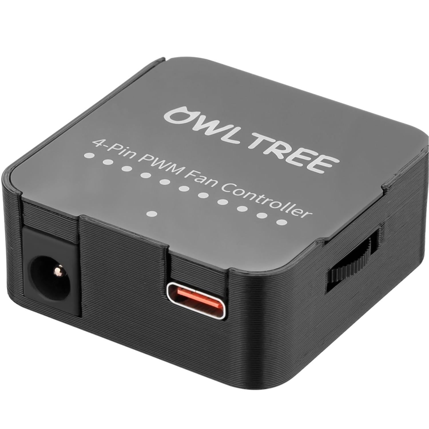 Compact 12V PC Fan Controller - Support for 6 Fans, Adjustable PWM Control
