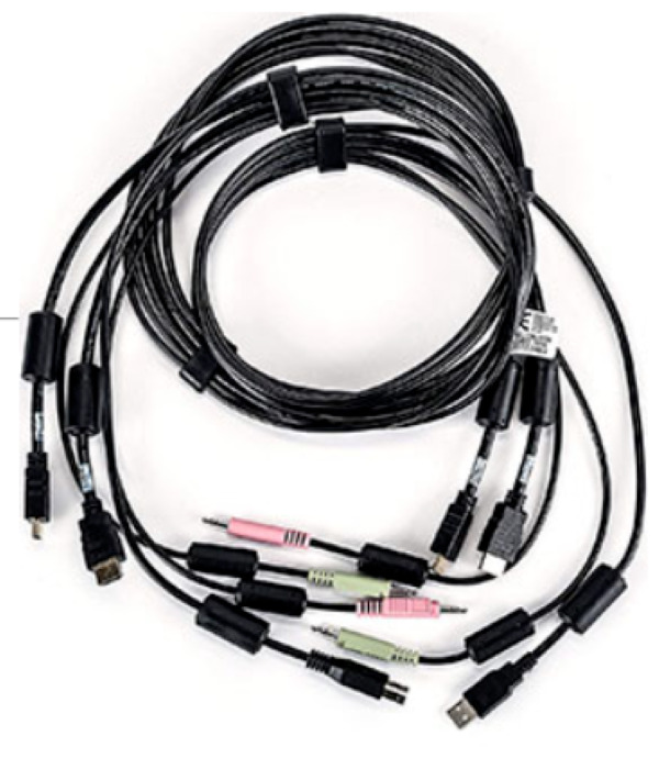 Vertiv Avocent SV 340H Cable 6 foot For KVM Switch Keyboard Mouse Audio Video