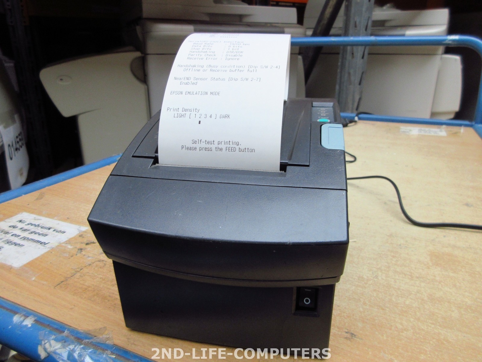 Samsung Bixolon SRP-350G SRP-350 NETWORK RJ-45 Thermal Receipt POS Printer + PSU