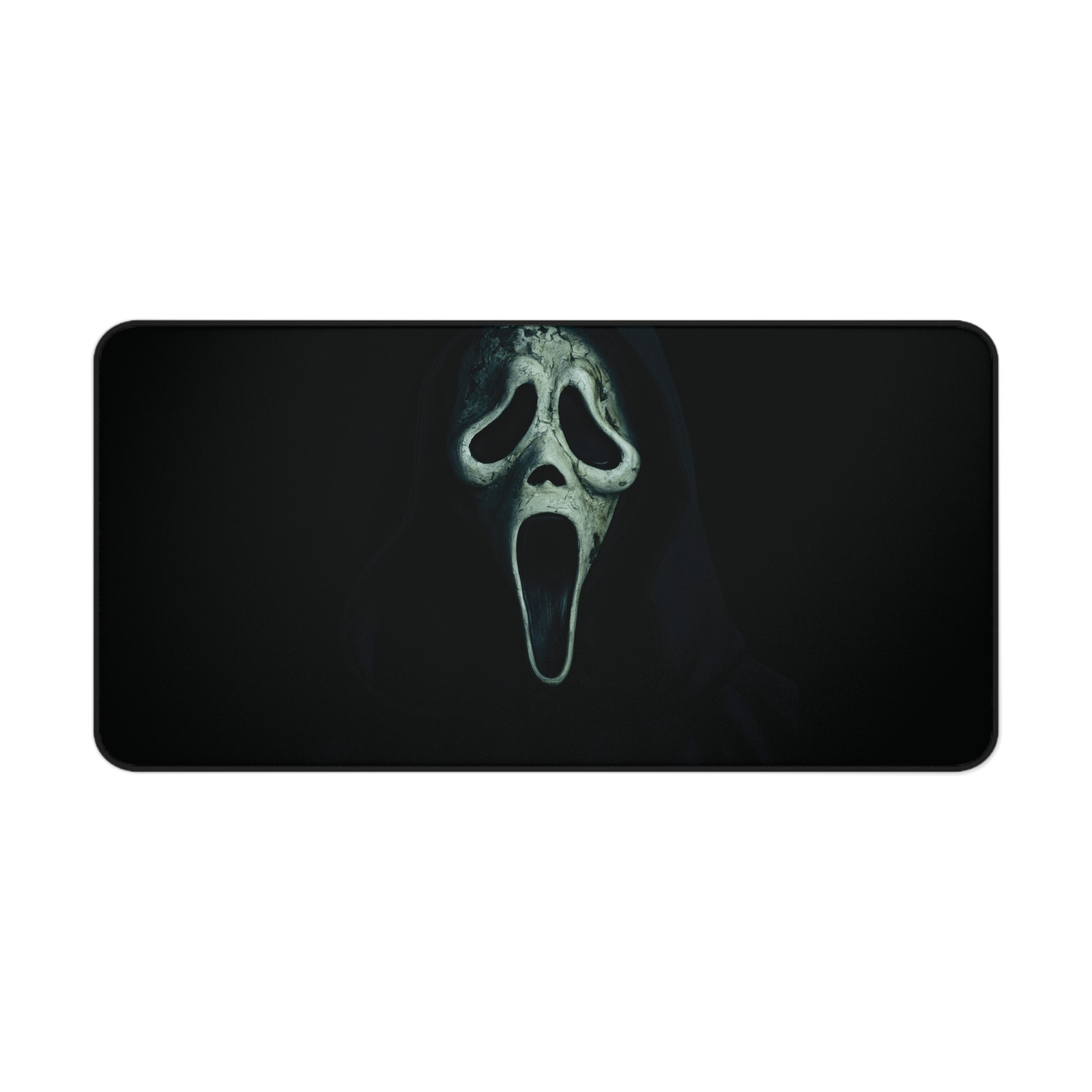 Scream Ghost Desk Mat | Office Decor, Gaming, Halloween Gift, Home Office, 