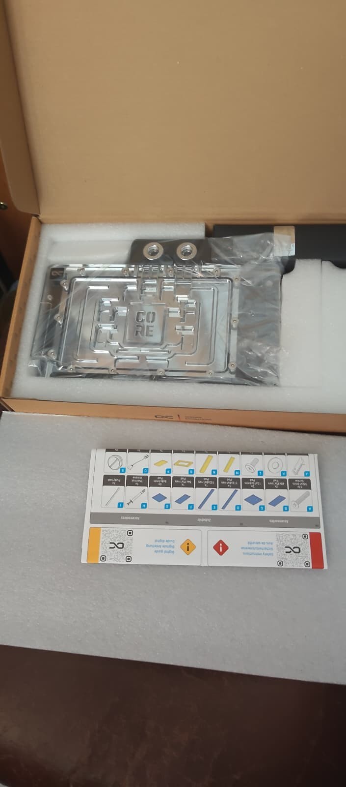 Alphacool Core  RTX 5090 TUF Gaming GPU Water Block with Backplate,for  ASUS 