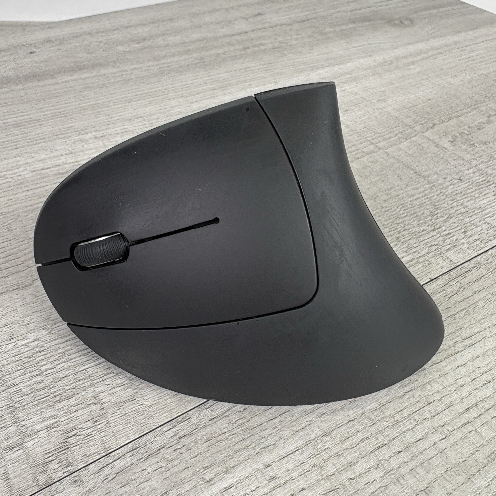 Wireless Vertical Ergonomic Mouse 6D Optical USB Dongle Left Handed Black