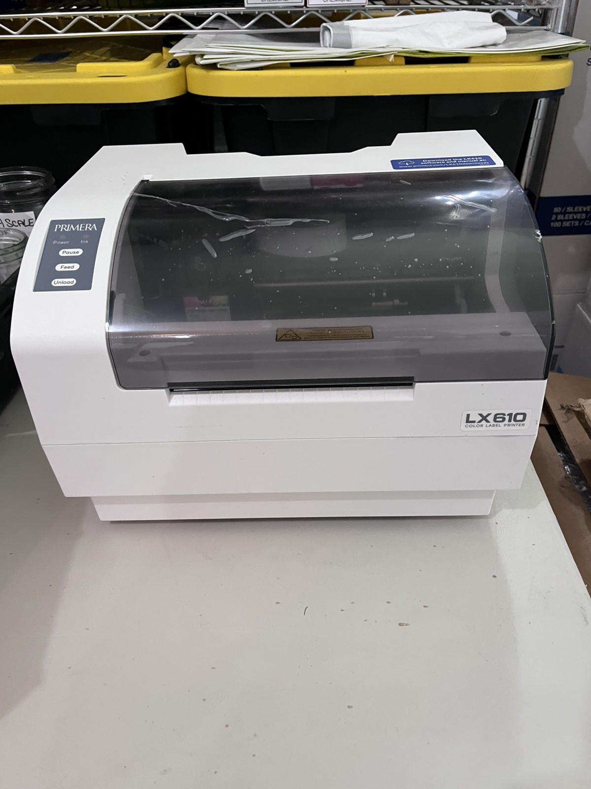 Primera LX610 Color Label Printer & Cutter + Bundle Mostly New