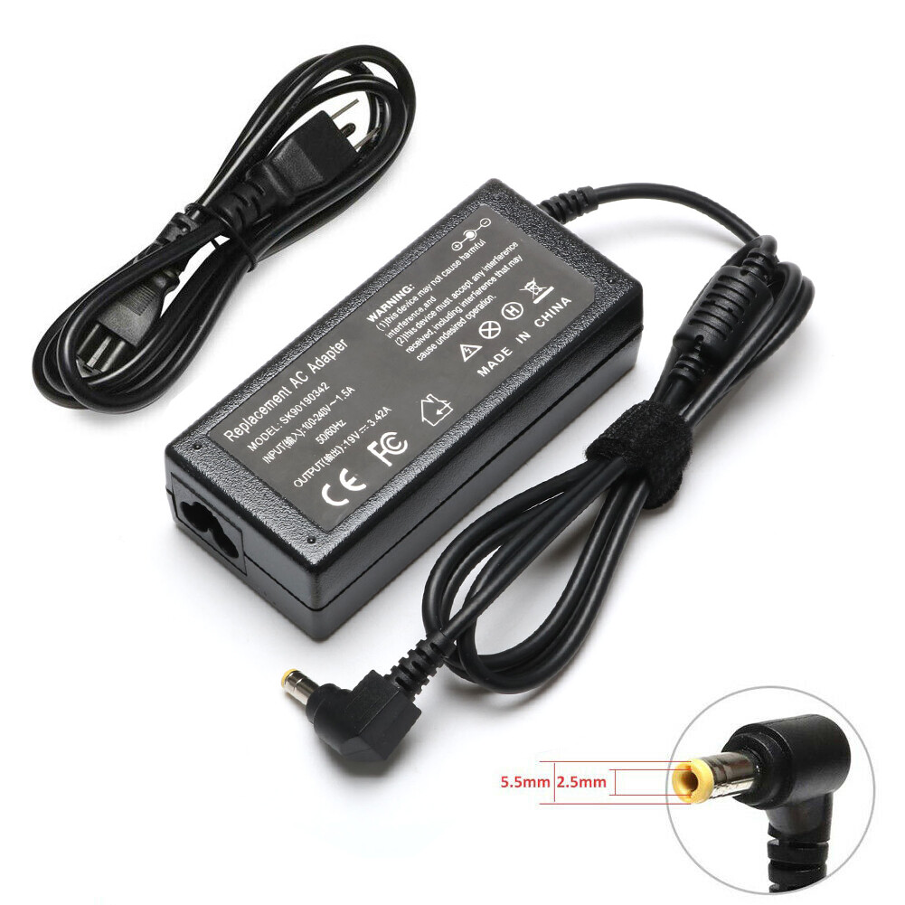 65W AC Power Adapter Charger Supply Cord For Getac V110 F110 11.6" Rugged Tablet