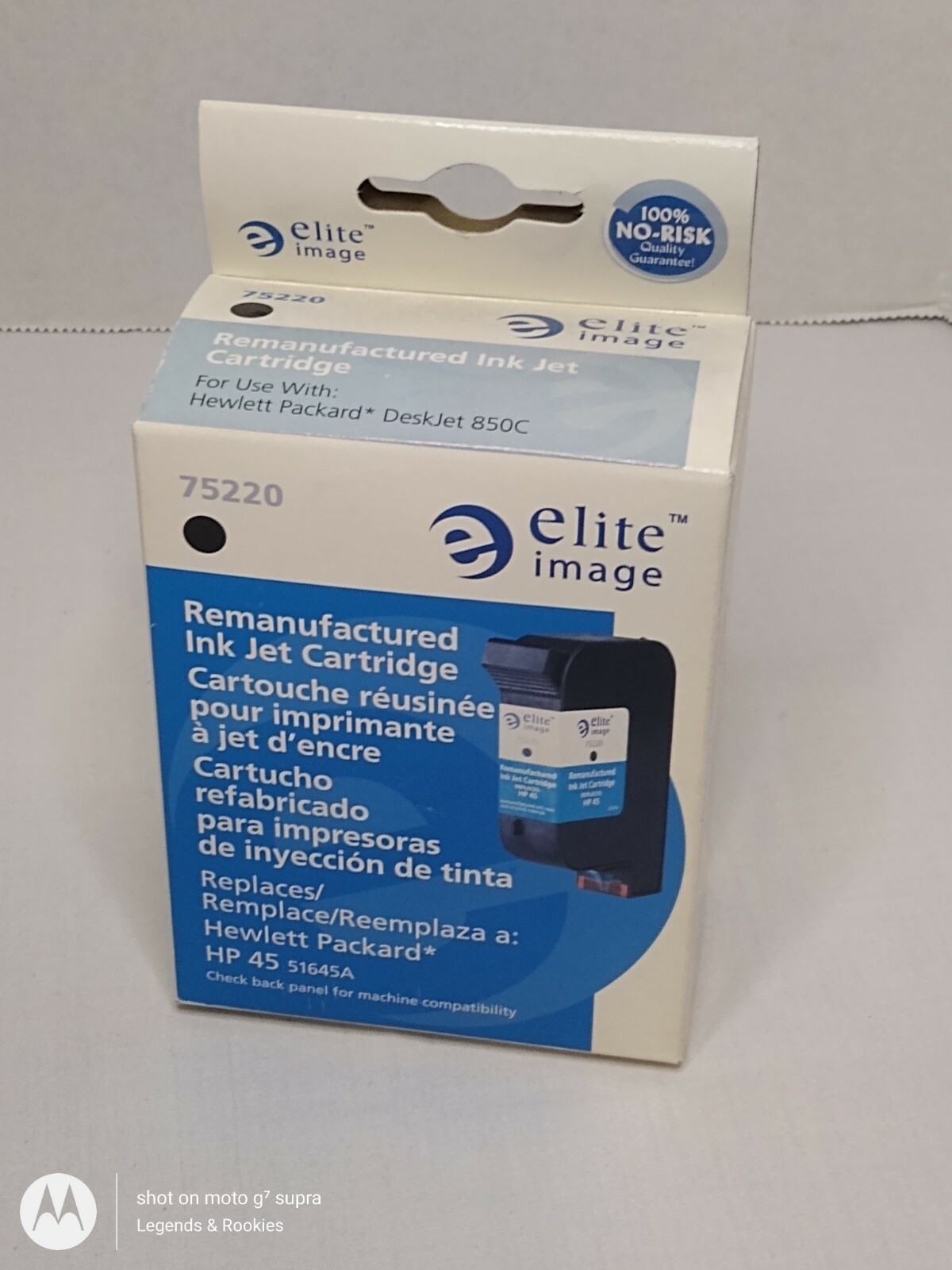 Elite Image Remanufactured Ink Jet Cartridge 75220 Hewlett-Packard DeskJet 850C