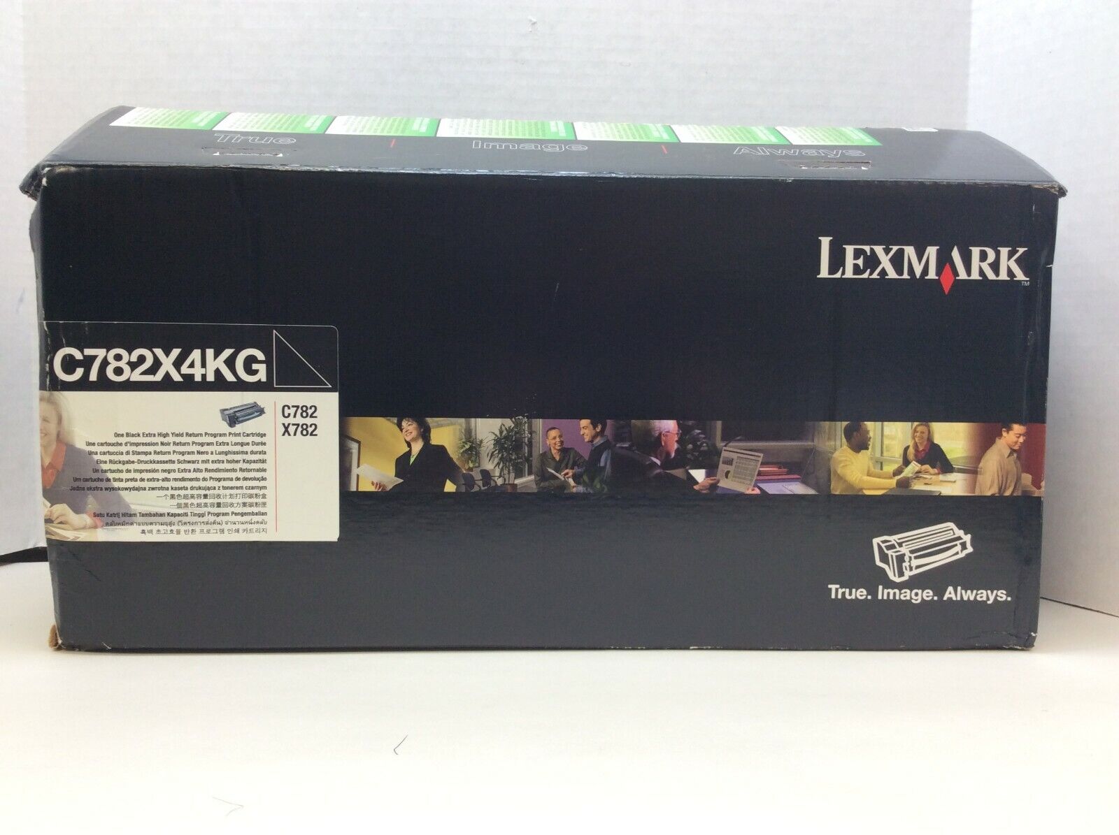 Lexmark Extra High Yield Black Return Program Toner Cartridge, C782X4KG