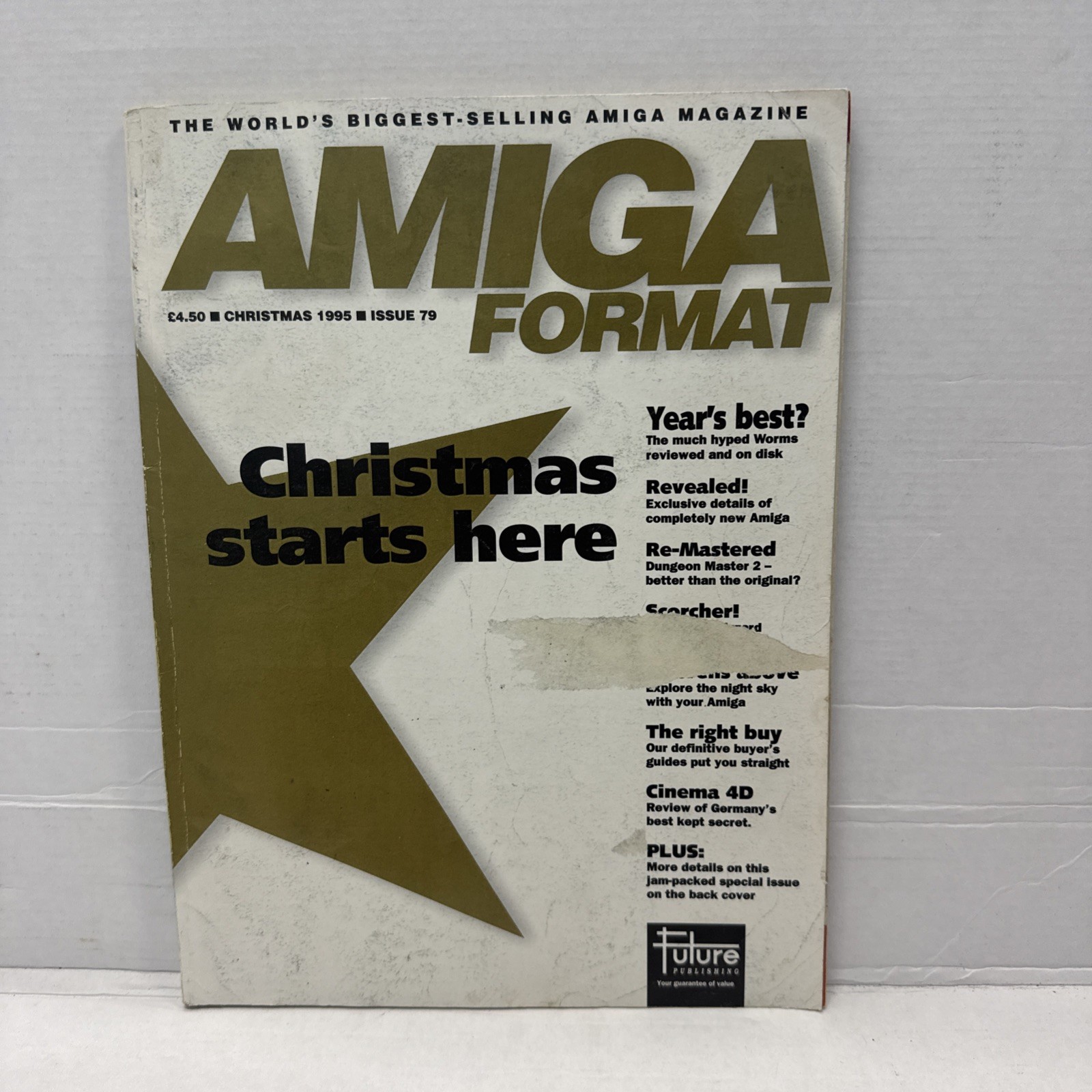 Issue 58 April 1994 Amiga Format Magazine Music-X  Worlds Biggest Amiga Package