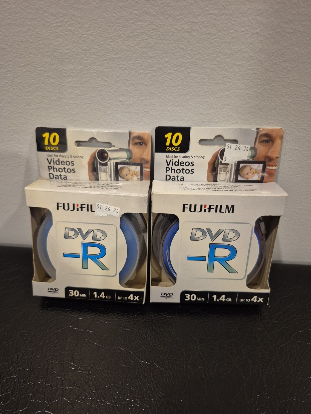 (X20) FUJIFILM DVD-R DISCS Recorder Camcorder 1.4 GB 30 Min 4x (2 Pack Of 10)