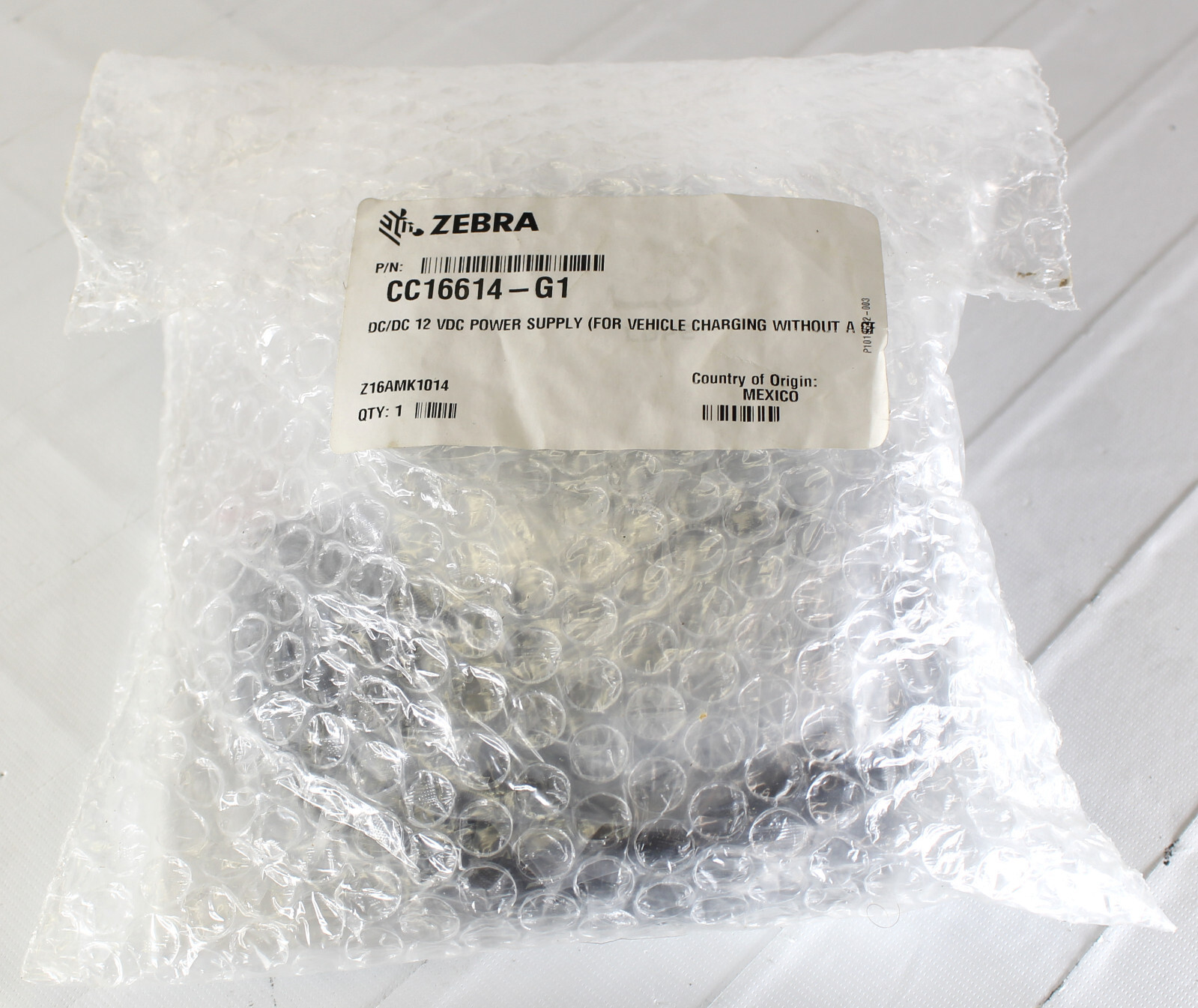 Zebra CC16614-G1 DC/DC 12 VDC Power Supply For Vehicle Charging 