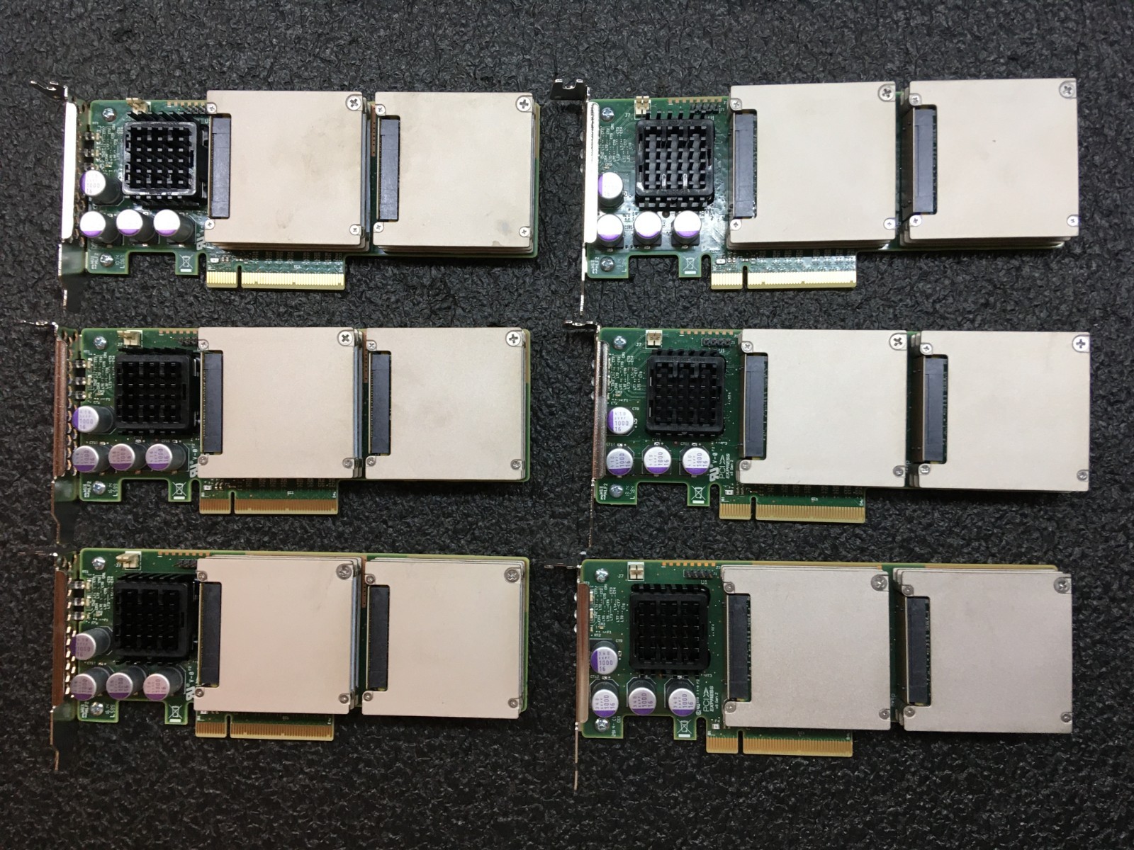Lot of 6  Sun Oracle 25449   800GB PCIe Flash Accelerator Card  7069200
