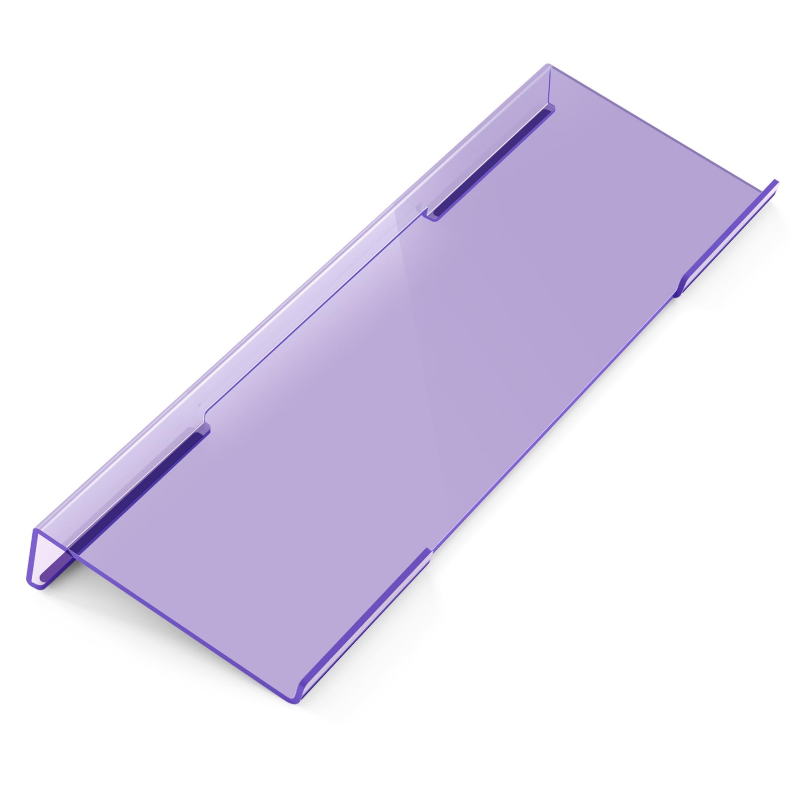 Acrylic Computer Keyboard Wrist Rest Stand for Desktop, Keyboard Riser