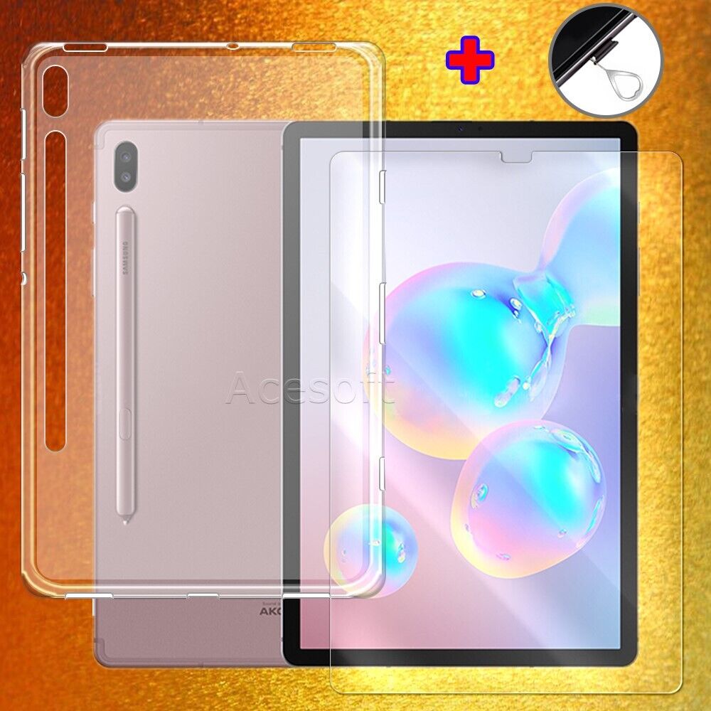 Easy to Install Screen Protector TPU Case f Samsung Galaxy Tab S6 10.5