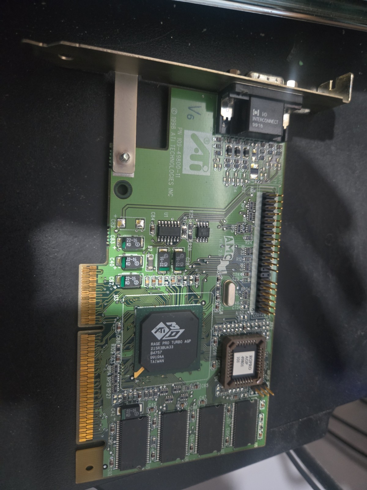 Ati Technologies 109-49800-11 3D Rage Pro Turbo Agp Video Card 