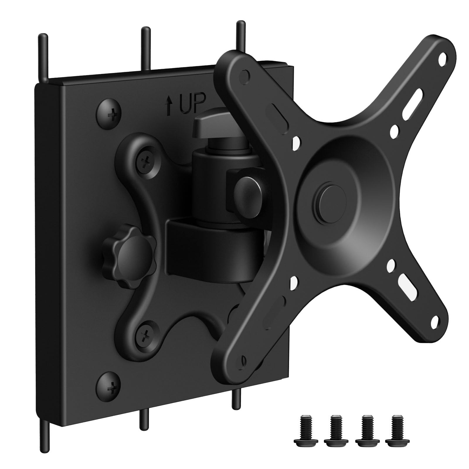 Adjustable Monitor Pegboard Mount 13 To 32 Inch Screen VESA 75x75 100x100