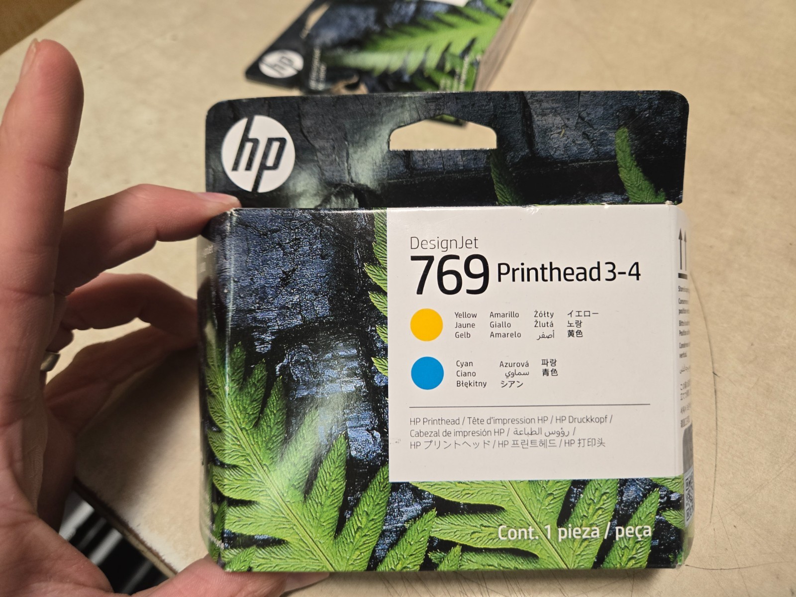 HP 769 (7K5U6A) DesignJet XL 3800 Cyan/Yellow Printhead Sealed