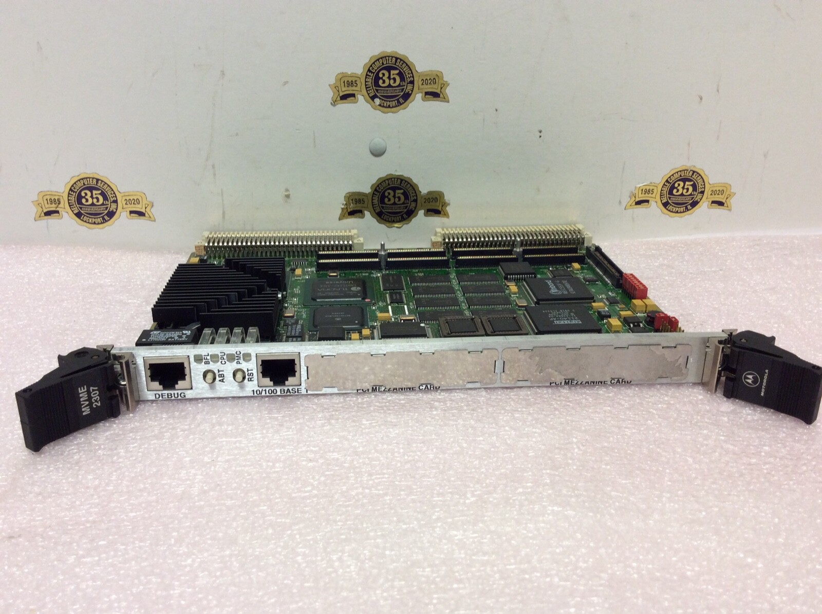 Motorola VME CPU Computer Module MVME 2607 01-W3345F-27A DIGITAL DEC