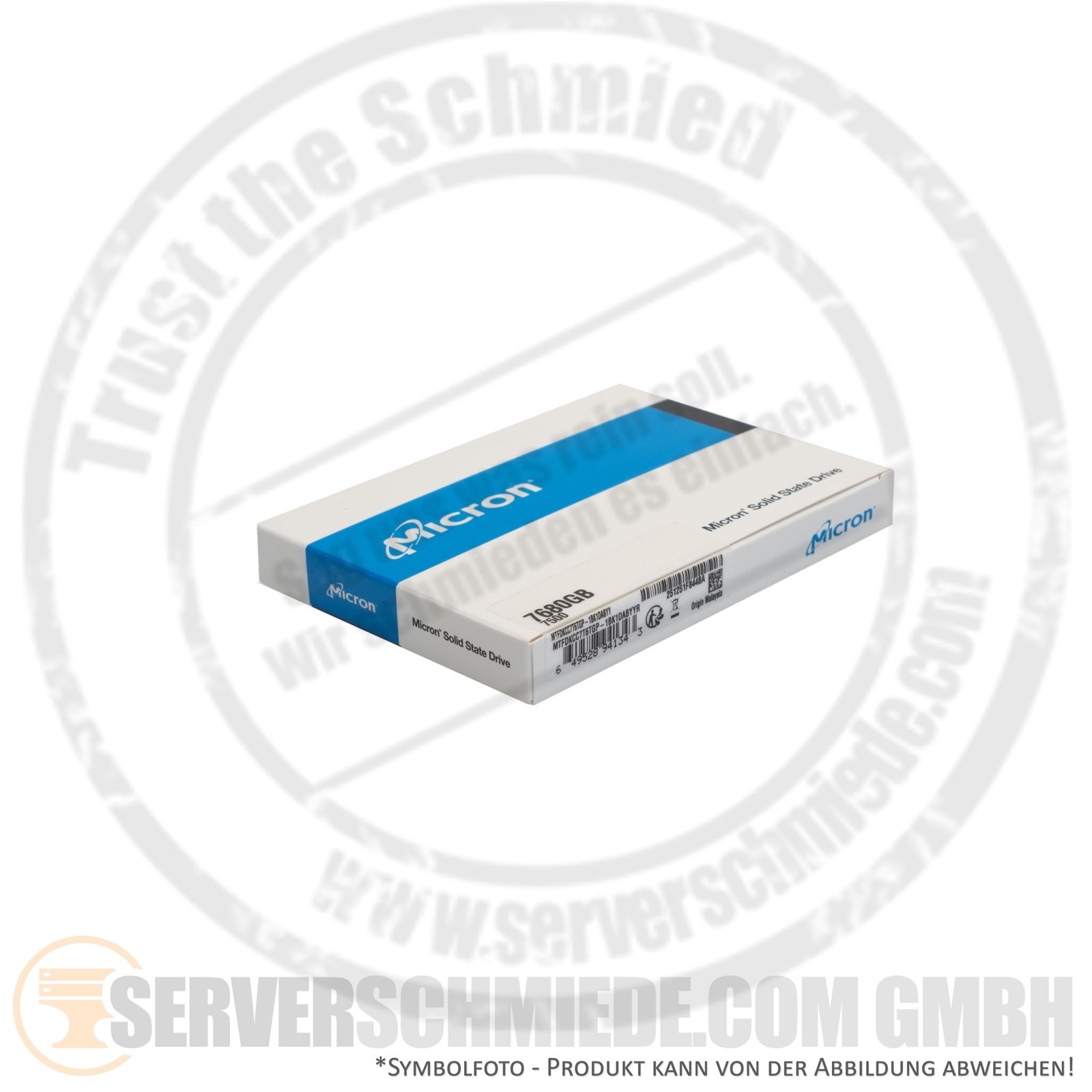 7.68TB 2.5" Micron 7500 Pro Datacenter Enterprise U.3 NVMe 1.1 Million IOPS +NEW+