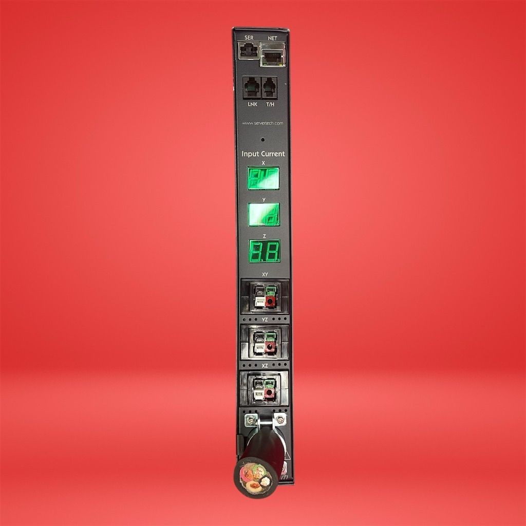 Server Tech. Sentry Smart Modular Cabinet Distribution PDU CS-3VD-P604/S1 60AMP