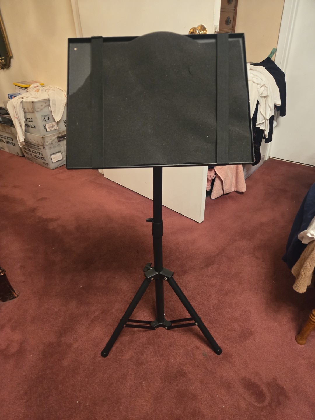 Projector Stand, Laptop Stand with Adjustable Height 22 to 25 Inches 