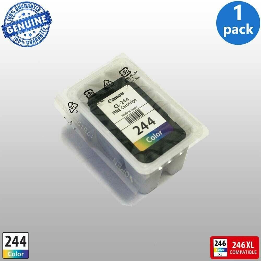 Genuine Canon CL-244 Color Ink Cartridge TS3322 TR4520 TR4522 TS302