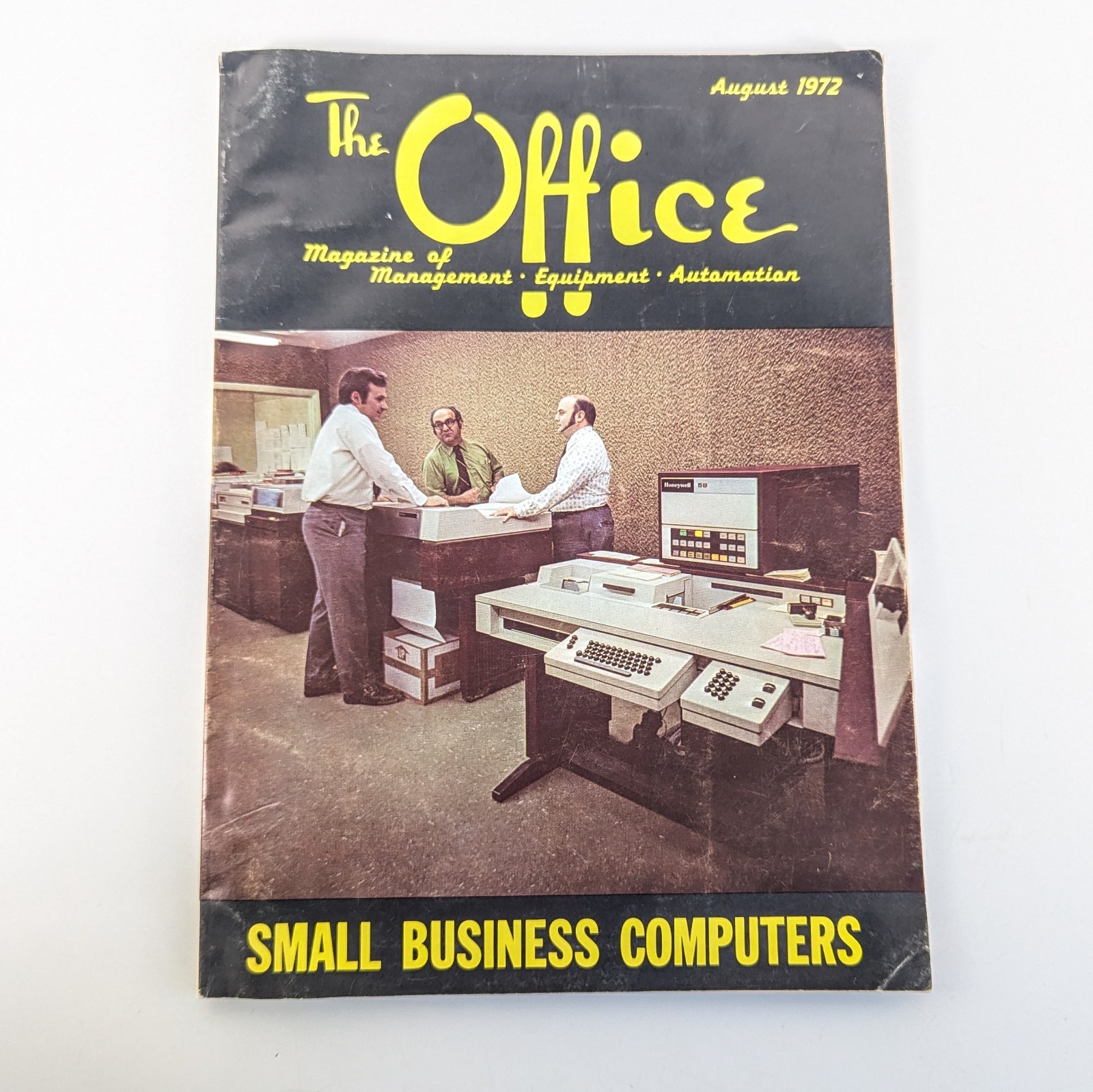 Vintage “The Office” Magazine  August 1972  Small Business Computers Issue