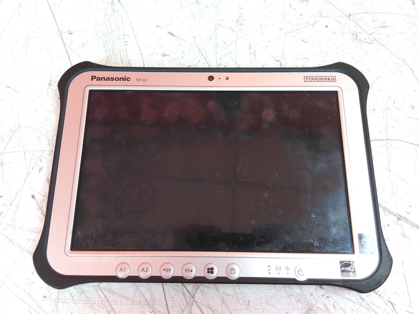 Panasonic ToughPad FZ-G1 Core i5-5300U 2.3GHz 8GB 256GB w/ Ethernet Jack NO PSU