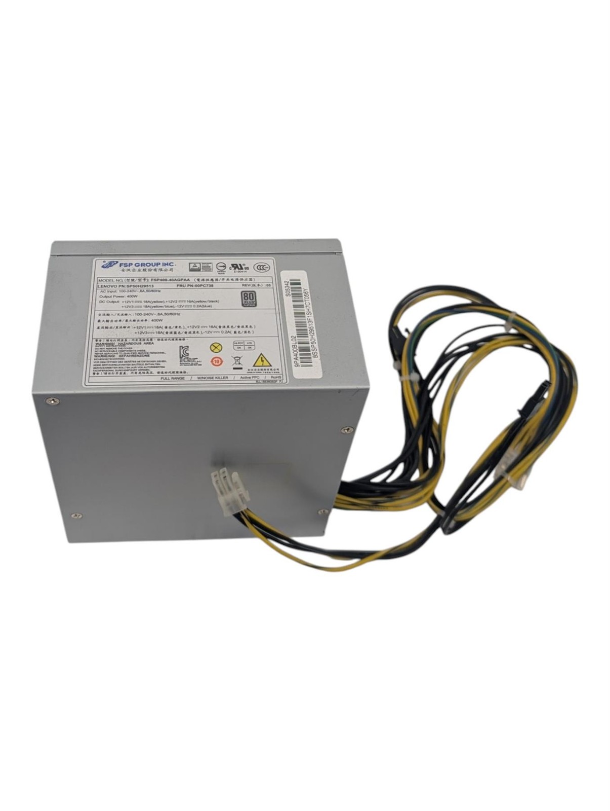 FSP Group Inc. 400W Power Supply FSP400-40AGPAA SP50H29513 00PC738