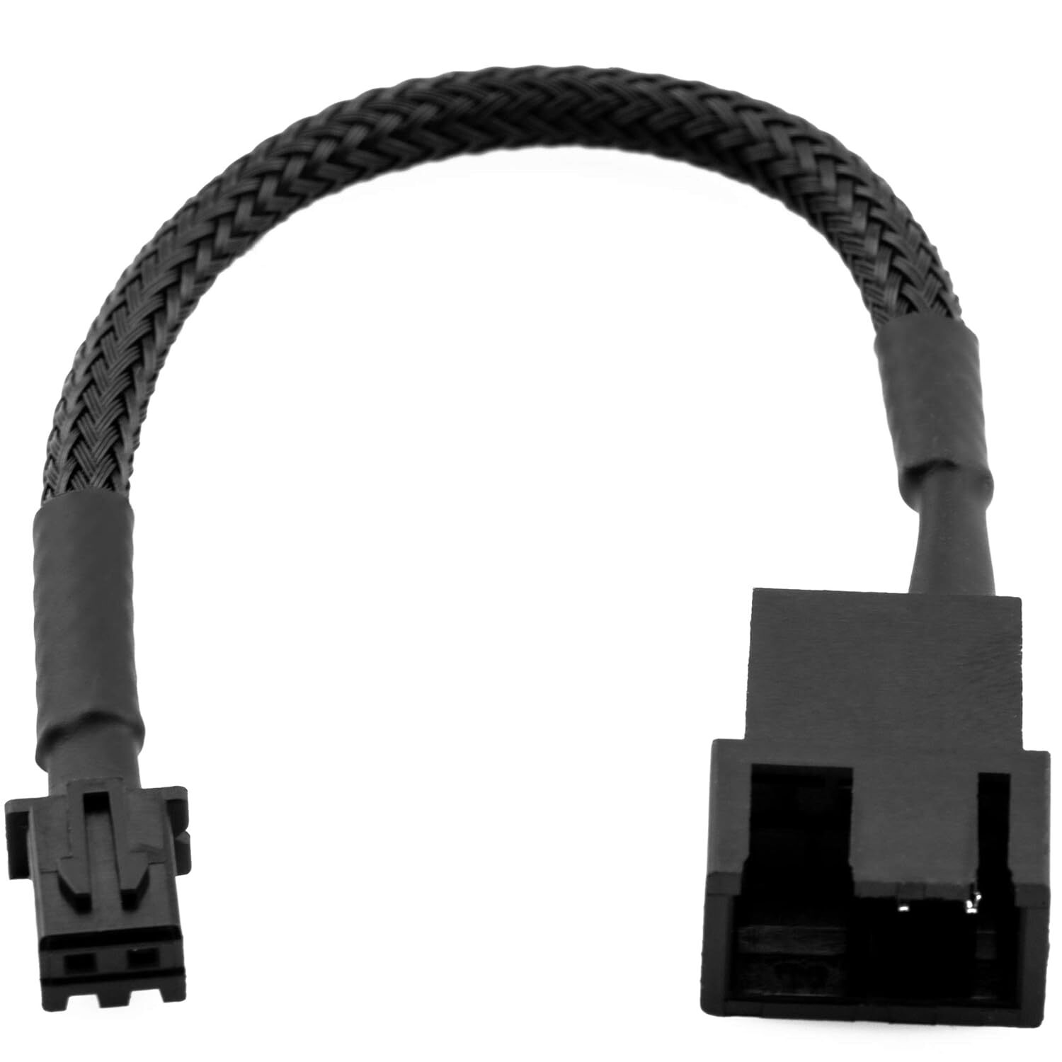 Mini 2 Pin Jst Xh 2.5Mm Pc Fan Adapter Cable Set For 3 Pin 4 Pin Fans 2 Pack