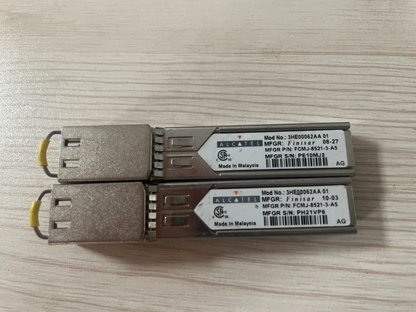 Alcatel-Lucent 3HE00062AA SFP-1G-T 1000BASE-T SFP Copper RJ-45 FCMJ-8521-3-A5