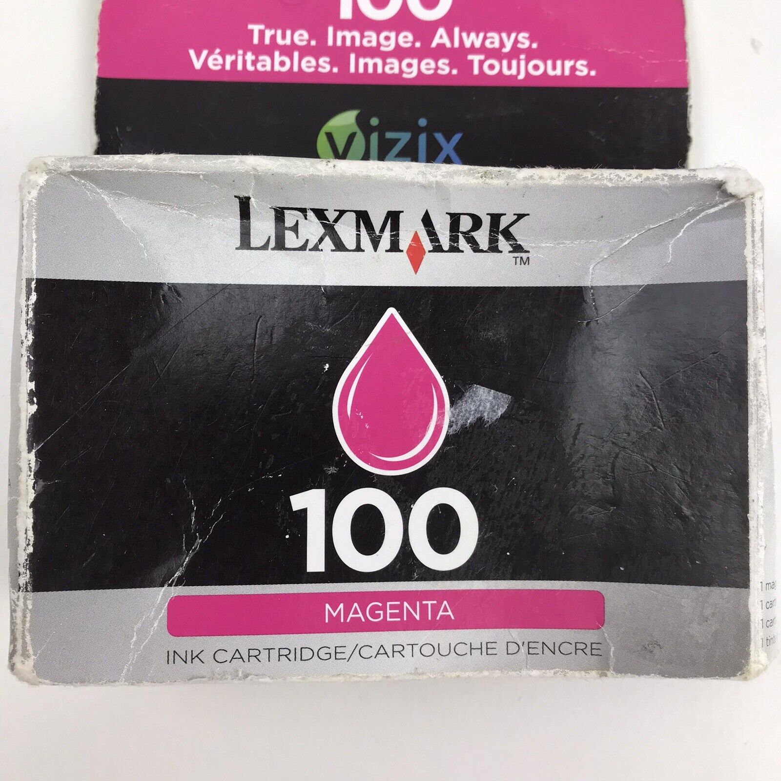BRAND NEW Genuine Lexmark 100 Magenta Ink 14N0901 - 