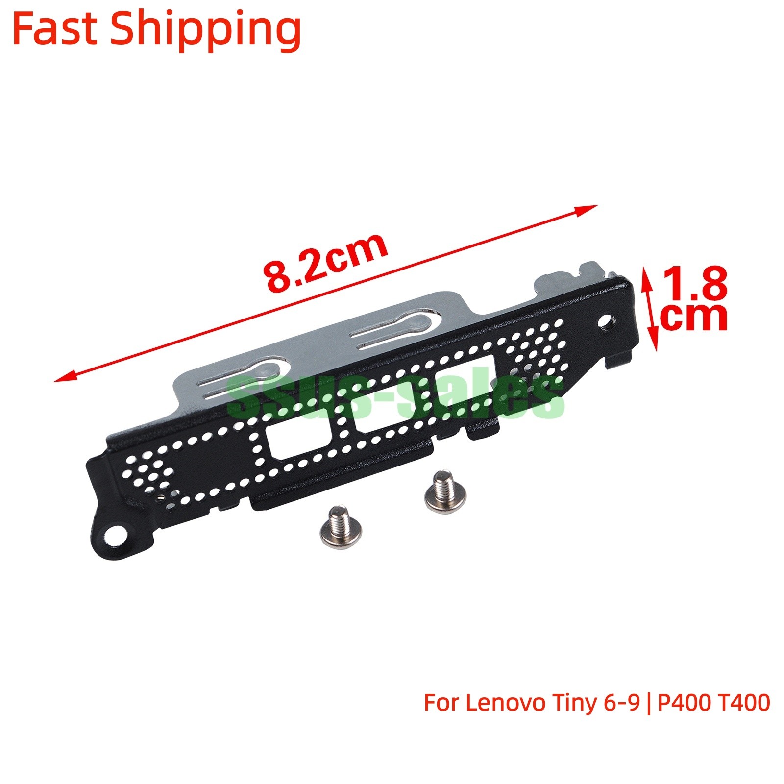 Low Profile Bracket for Lenovo Tiny 6, 7, 8, 9 | NVIDIA Quadro P400, T400 GPU